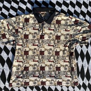 Retro Vintage Polo Shirt
